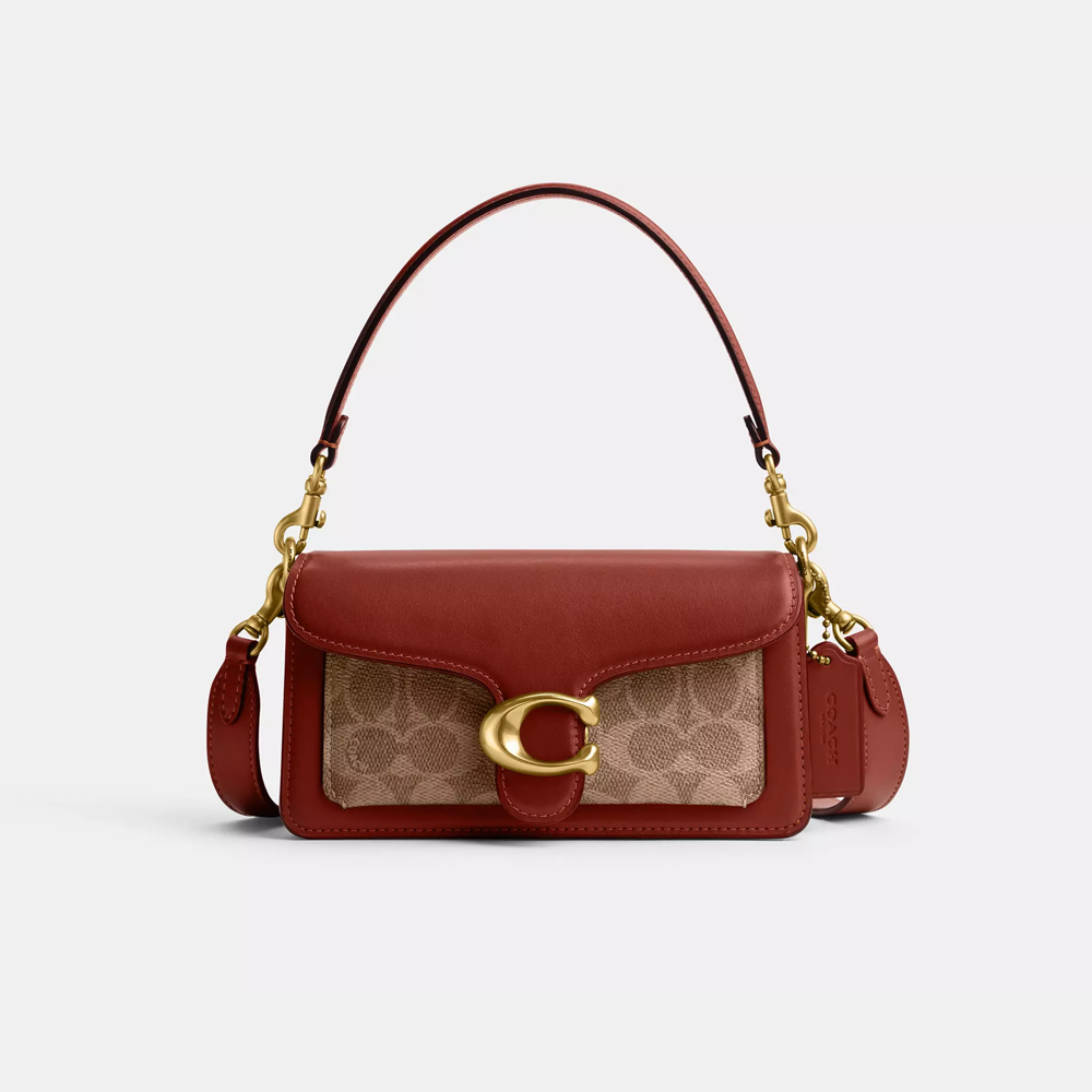 Coach Tabby Shoulder Bag 20 In Signature Canvas